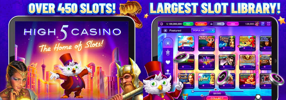 high 5 casino slots games library