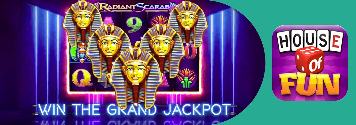 House of Fun Radiant Scarab