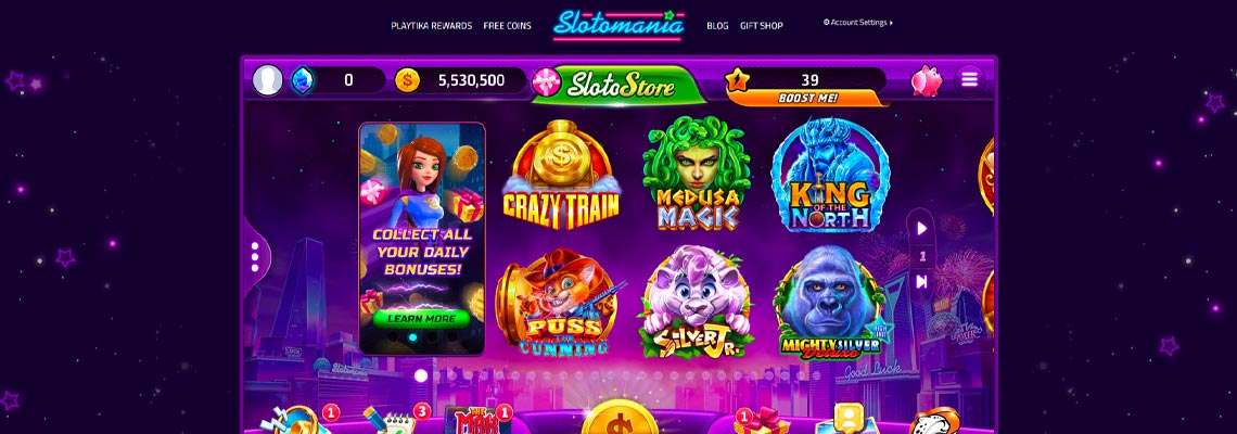 slotomania social casino