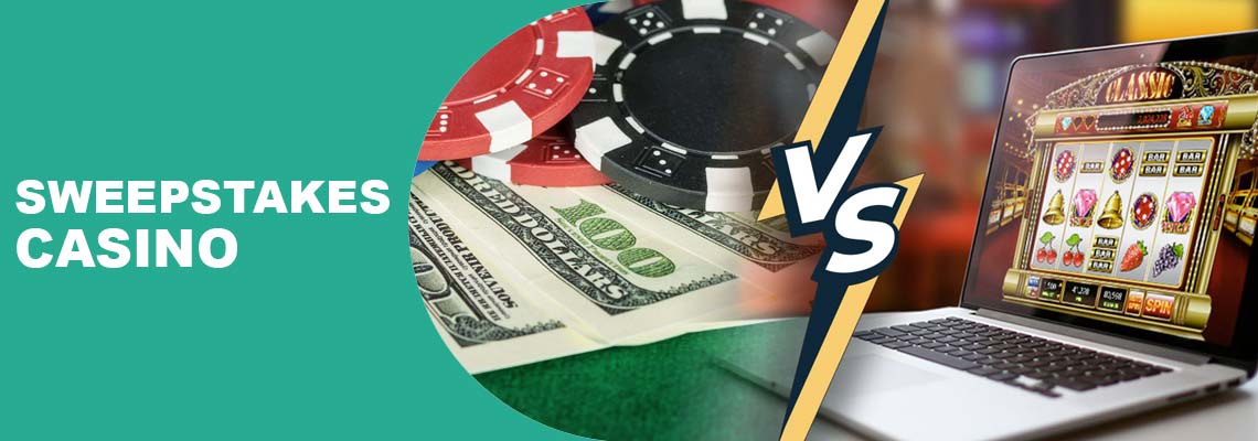 sweepstakes casino vs online gambling
