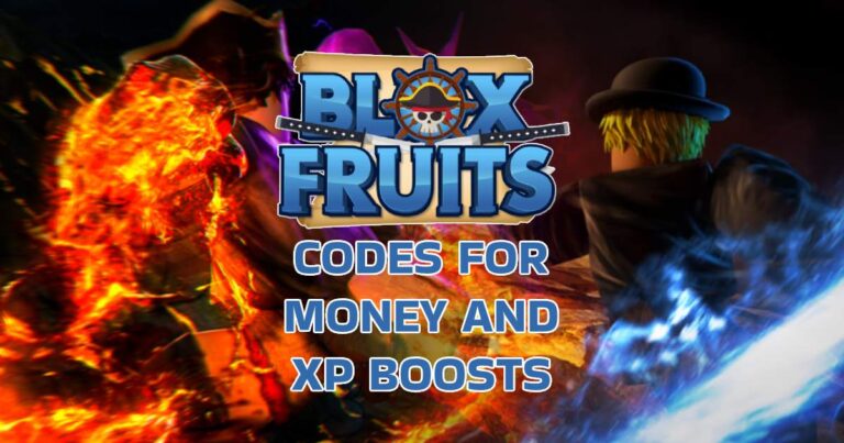 Roblox Blox Fruits Codes money XP boosts