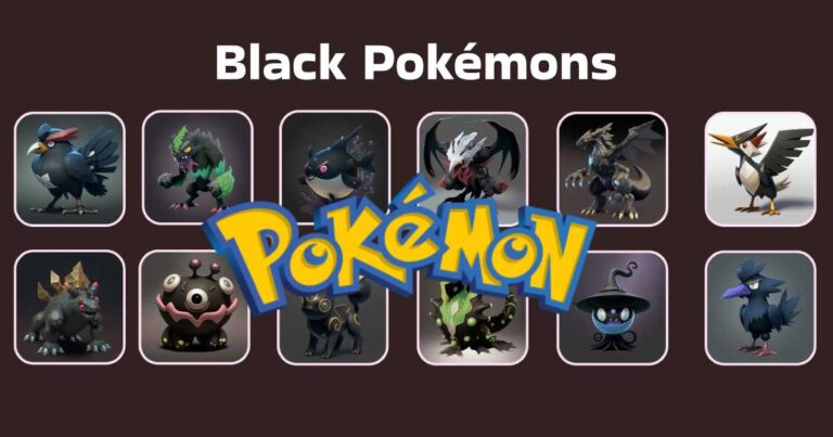 black pokemons