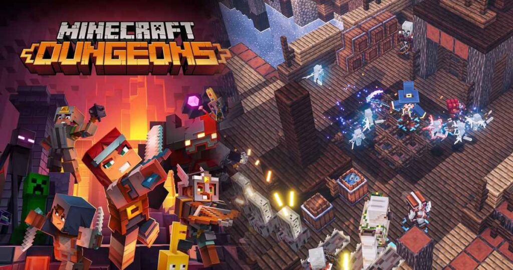 minecraft dungeons