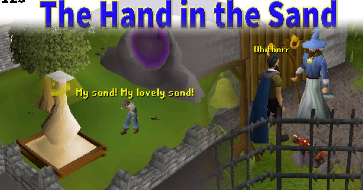 hand in the sand 1